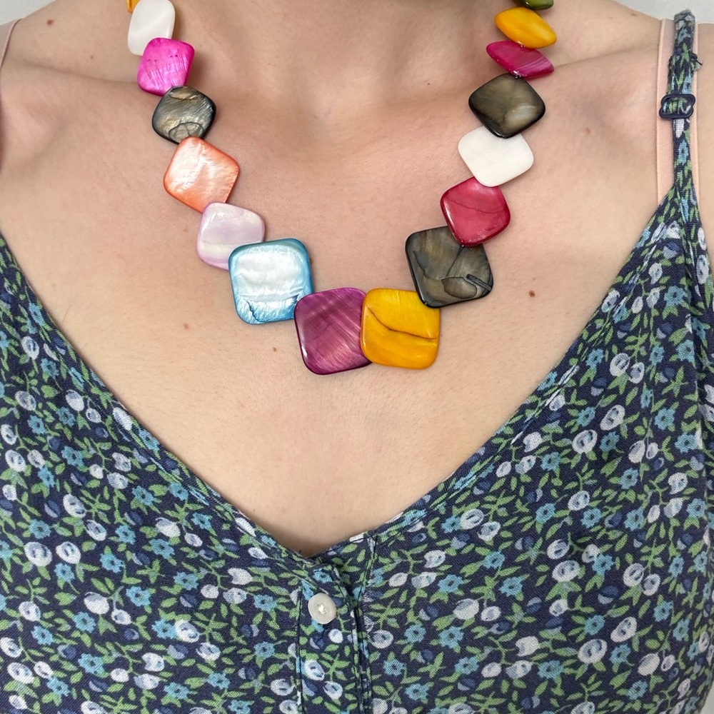 Chinese Multicolor Necklace